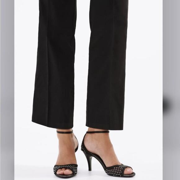 Zara Black RHINESTONE HEELED SANDALS LIMITED EDITION - Picture 4 of 13